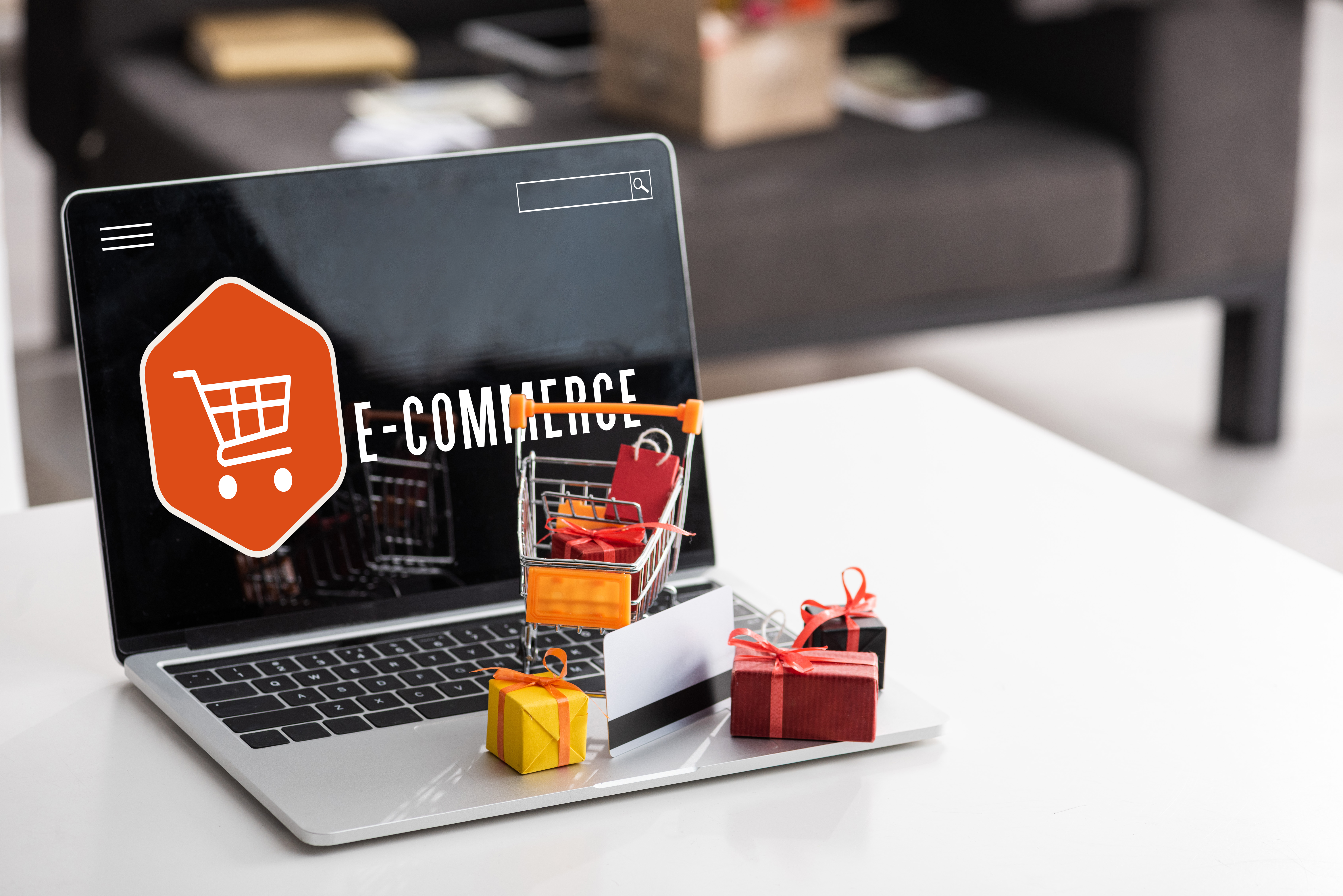 Aperçu d'une plateforme e-commerce avec catalogue, panier et paiement